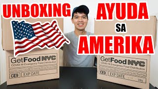 UNBOXING HAUL AYUDA NG AMERIKA I PINOY VLOGGER SA AMERICA I BUHAY SA AMERIKA