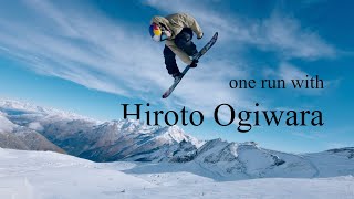 one run with Hiroto Ogiwara