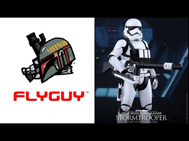Hot Toys Star Wars First Order Stormtrooper Heavy Gunner MMS 318