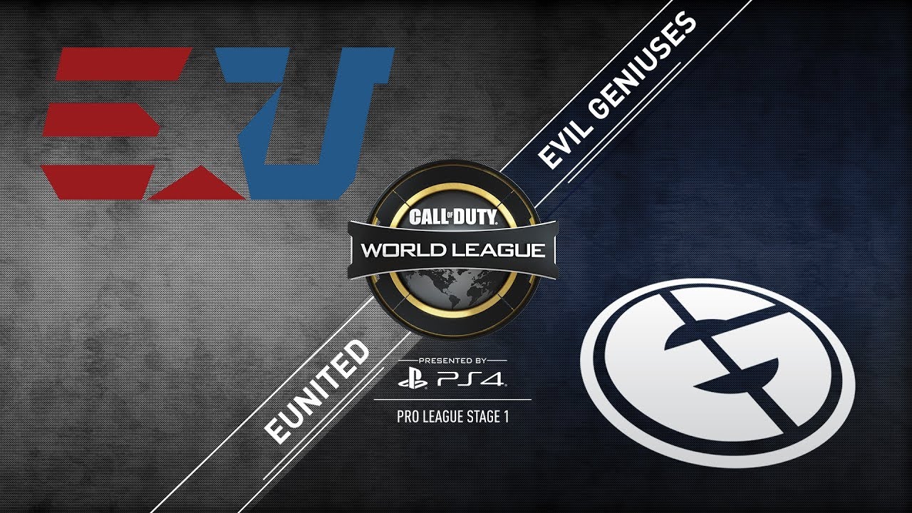Evil Geniuses vs eUNITED | CWL Pro League | Stage 1 | Week 8 | Day 2