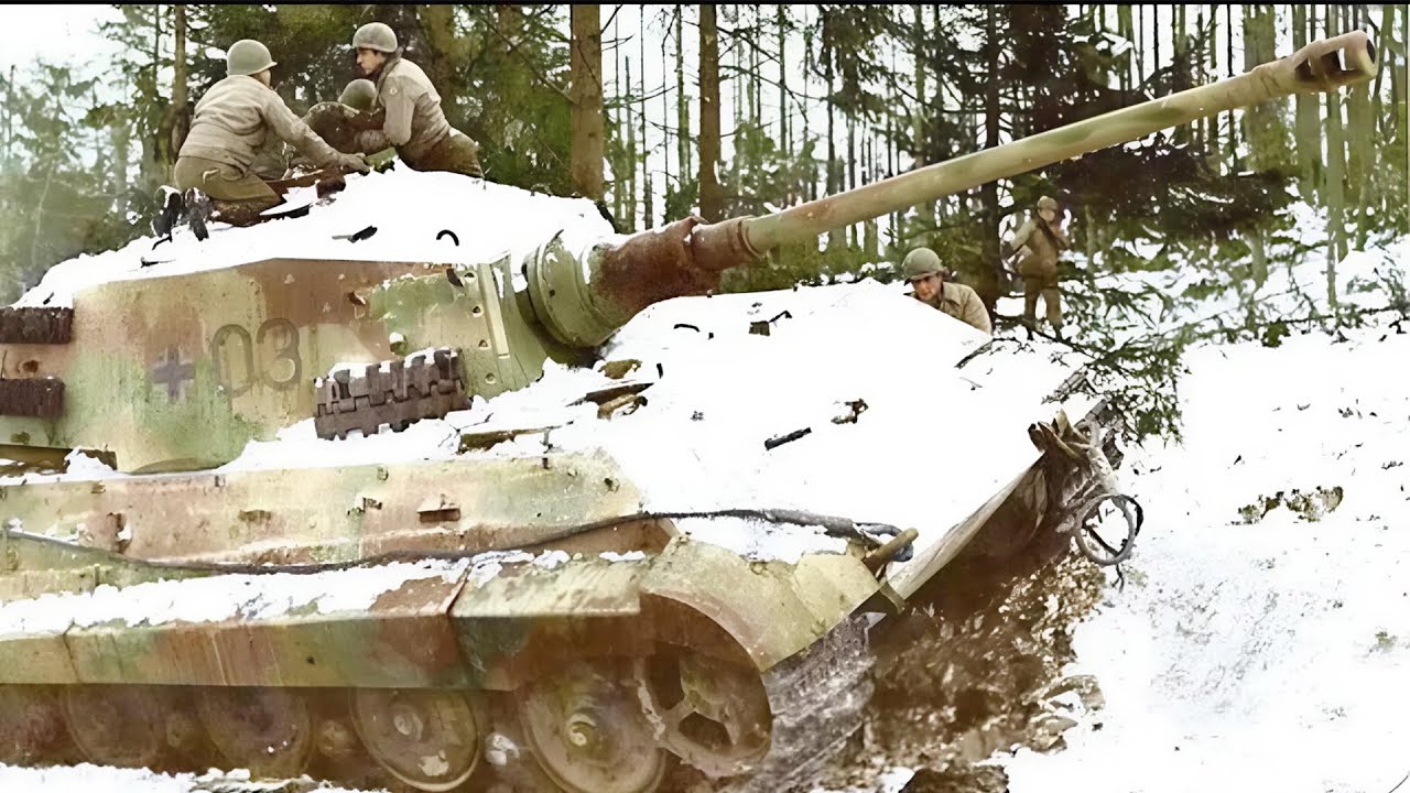 Ostatnie panzery Peipera – ocalałe czołgi Kampfgruppe Peiper dzisiaj. | WW2 Documentary