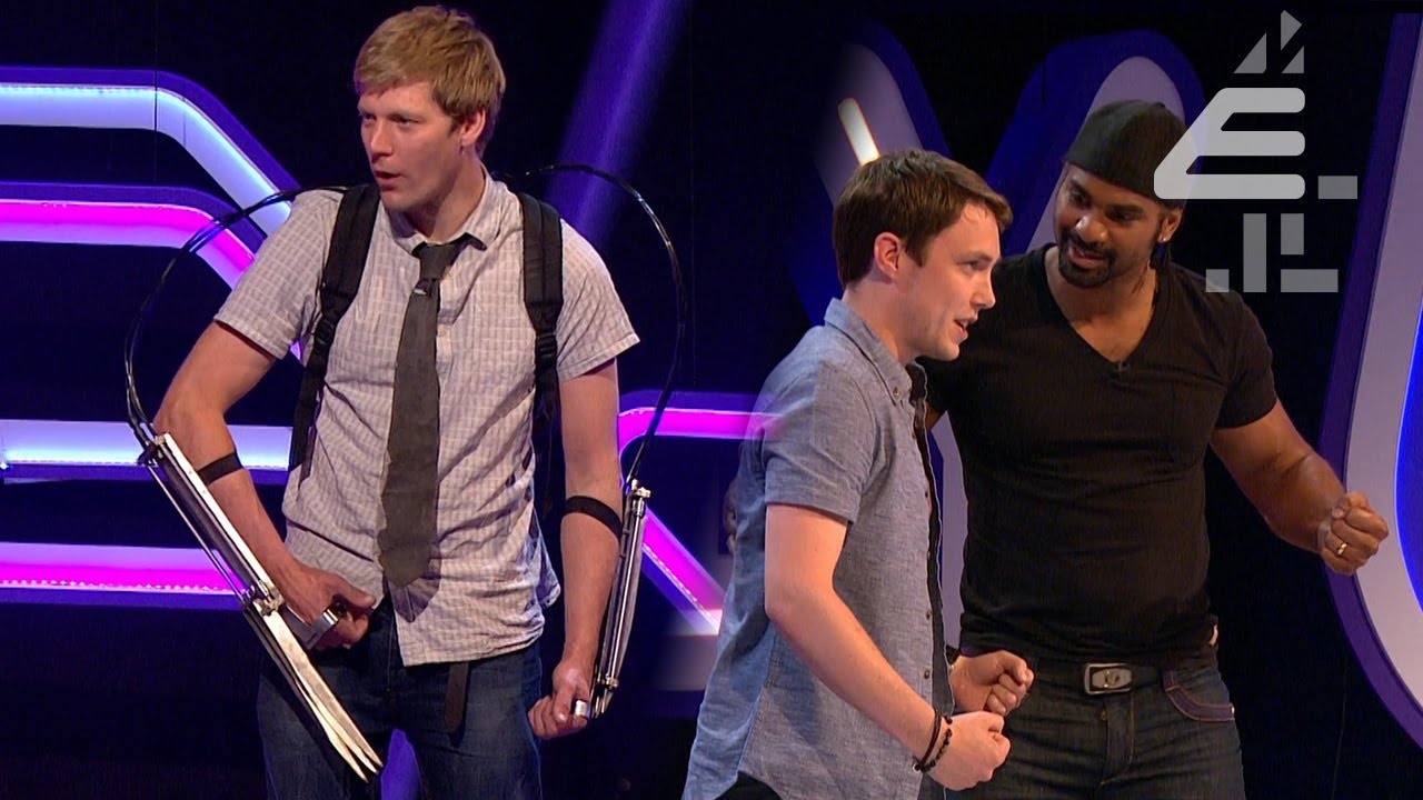 Colin Furze Shows Off His Wolverine Claws & David Haye Punches Chris Stark | Virtually Famous