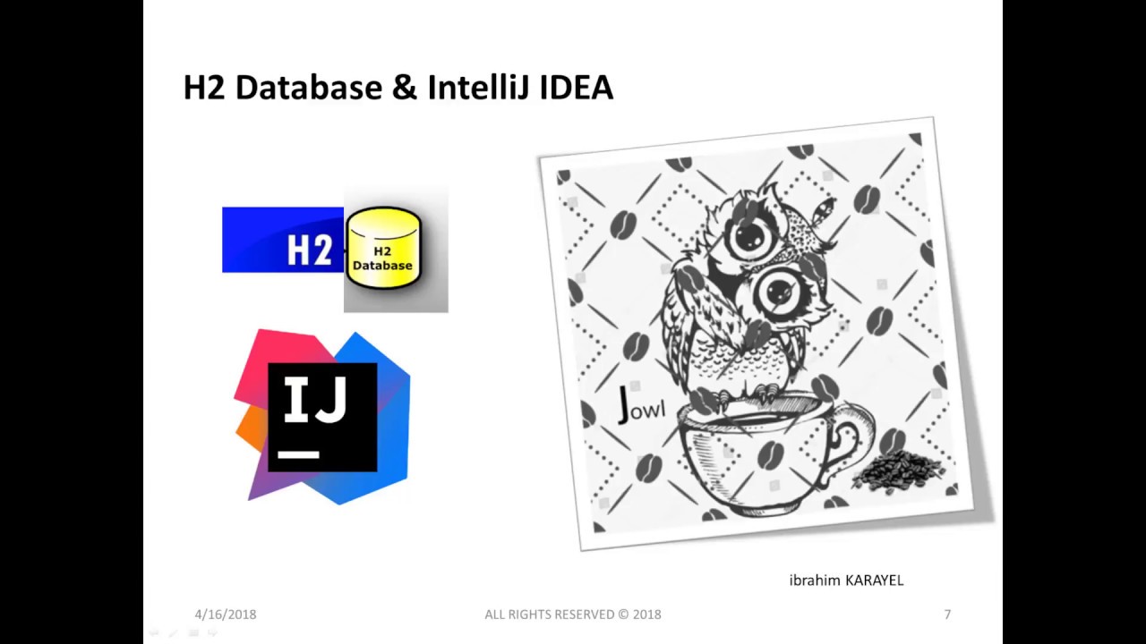 Intellij Idea \U0026 H2 Database Configuration