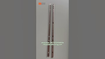 Drawer slide telescopic channel inner channel roll forming machine #drawerslide #rollformingmachine