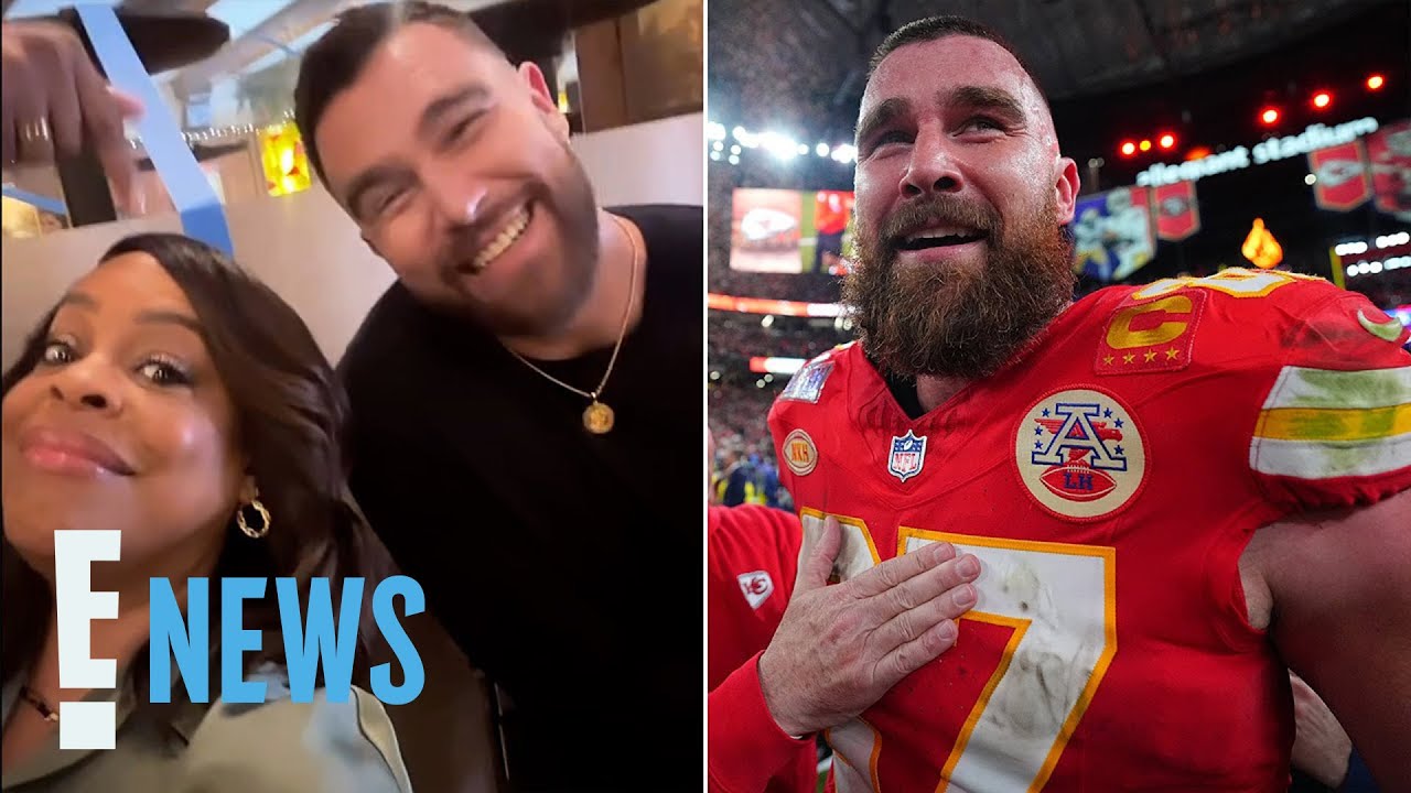 Travis Kelce Scores New Touchdown Dance Moves From Niecy Nash