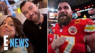 Travis Kelce SCORES New Touchdown Dance Moves From Niecy Nash | E! News