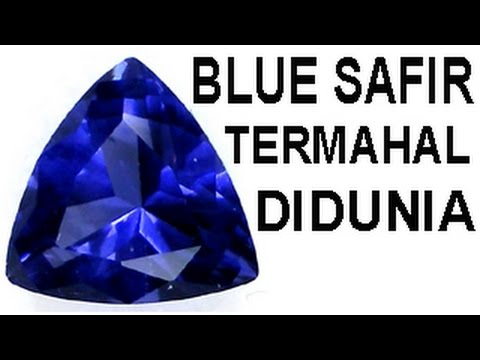 Batu lava bening obcydian blue atau biru obsidian,. 