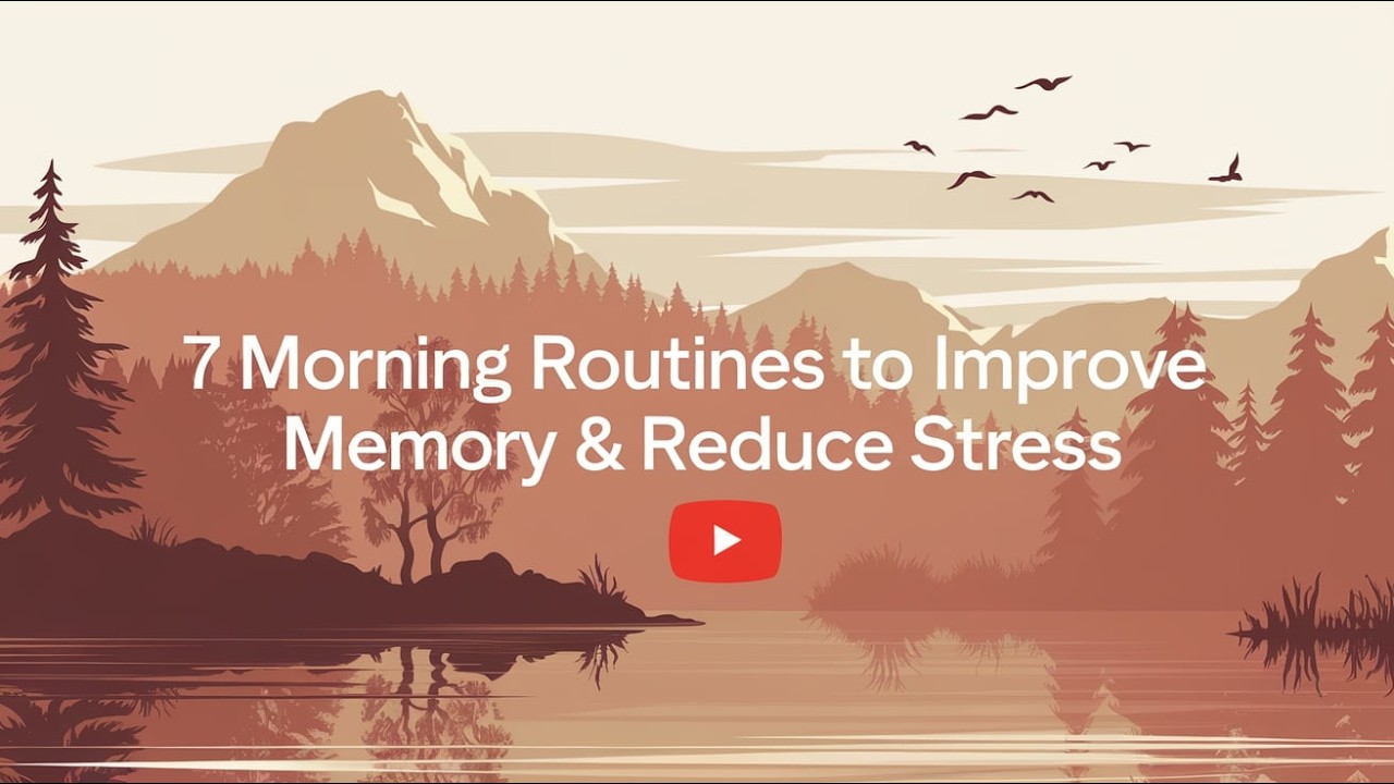 🌅 7 Morning Routines to Improve Memory & Reduce Stress | Start Your Day ...