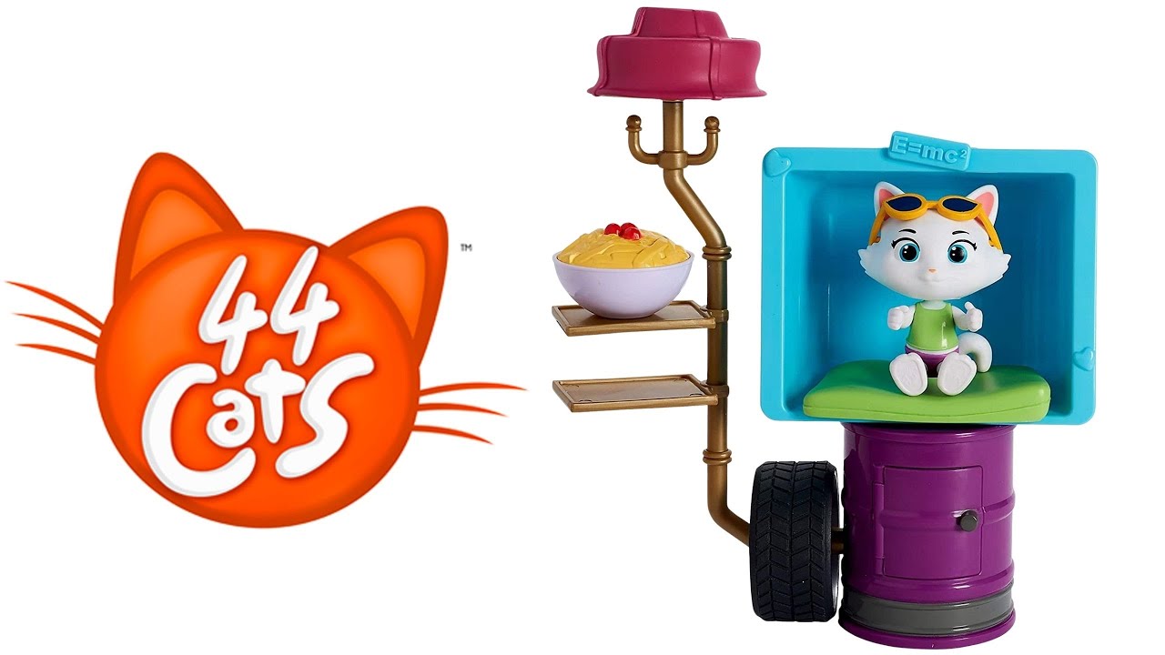 44 Cats Milady's Place Clubhouse Unboxing Bandai Netflix Kids Show