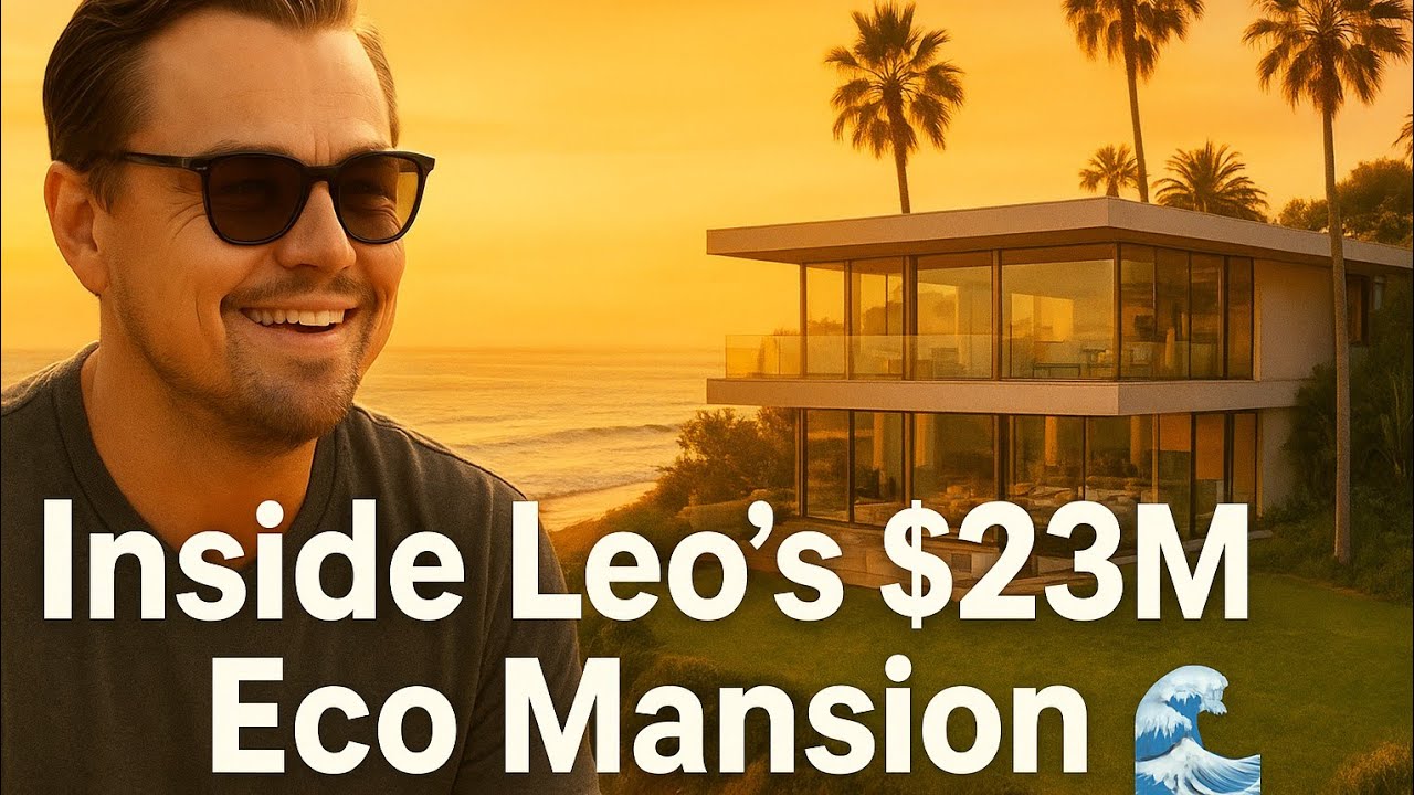 Inside Leonardo DiCaprio’s $23 Million Malibu Beach House | Eco Luxury Tour | CelebXplore