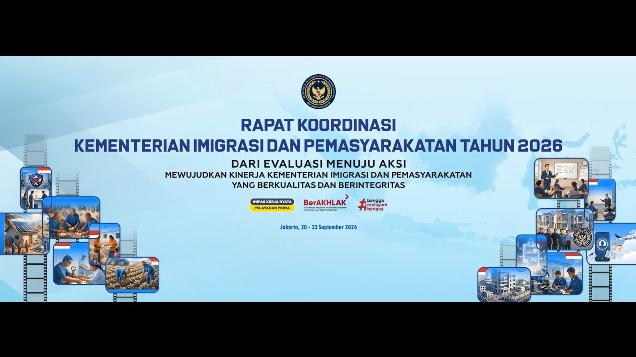 Penutupan Rapat Koordinasi Kementerian Imigrasi dan Pemasyarakatan Tahun 2026