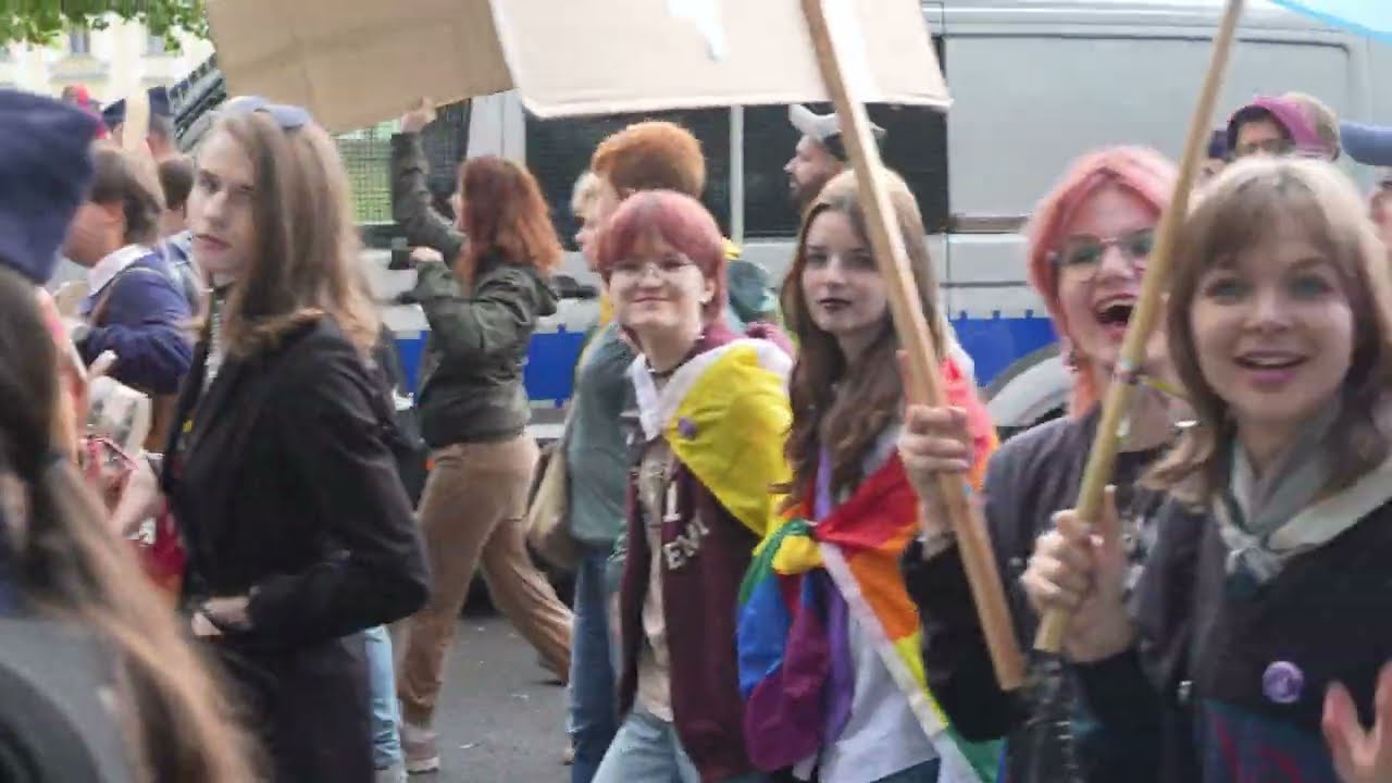 Dzień Policjanta czyli Marsz Równości w Białymstoku 28.09.2024 - 4K