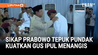 Sikap Prabowo Kuatkan Mensos Gus Ipul saat Nangis, Tepuk Pundak saat Resmikan Sekolah Rakyat