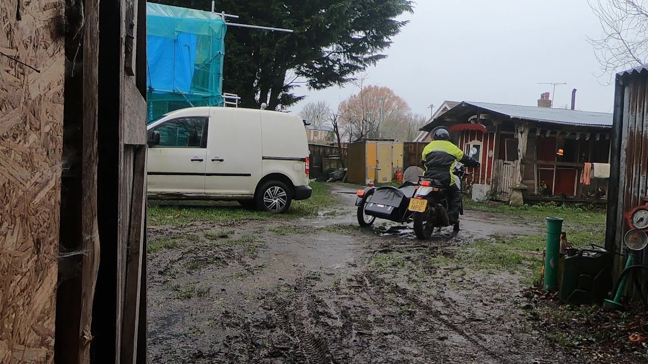 Как я неправильно установил коляску на мотоцикл Royal Enfield Himalayan. Часть 1.