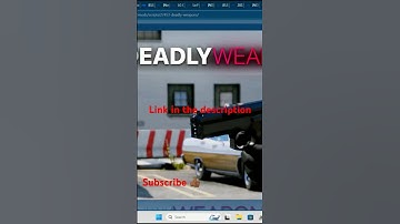 Deadly weapons must have mod #lspdfrtutorials #lspdfr #gta5lspdfr #gta5