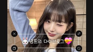 🐰녕프의 다이브로그💝○녕프○아이브○다이브○다이브로그○포장