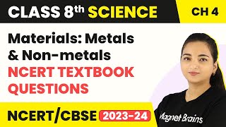 Materials: Metals and Nonmetals Question Answers | NCERT Class 8 Science screenshot 5