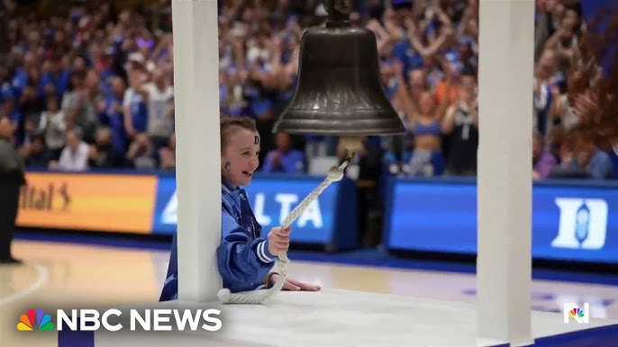 Crowd At Duke Basketball Game Cheers On 10 Year Old Who Completed Cancer Treatments