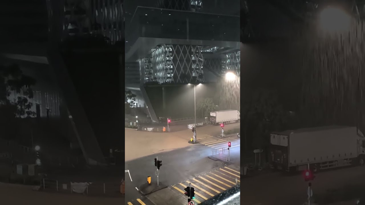 Record Breaking Storm Floods Streets In Hong Kong