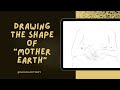 Drawing The Shape of "Mother Earth" artwork | Šhema's drawing process