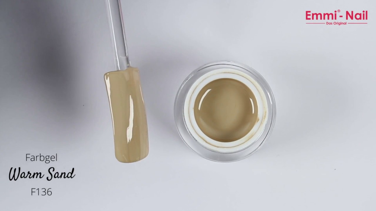 Emmi®-Nail Farbgel "Warm Sand F136"