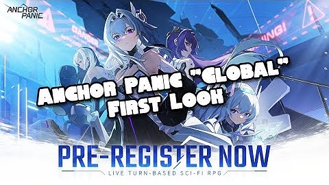Anchor Panic "Global" Eerste blik van CBT