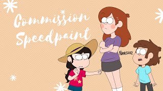 Gravity Falls Next Generation Commission Speedpaint