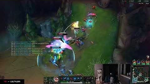 Tyler1 outperforms NA region playing Yasuo