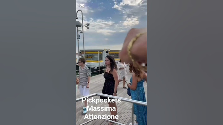 Venice BE CAREFUL WHEN YOU ARE ON THE PIERS, PICKPICKETS LURKING😡
