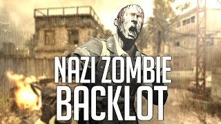 ZOMBIE BACKLOT - EASTER EGG - Call of Duty Custom Zombies [4]