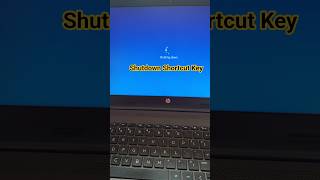 laptop shutdown shortcut key