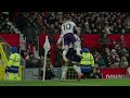 Huijsen drops CHILL GUY celebration | Stunning pitchside angle from Man United win