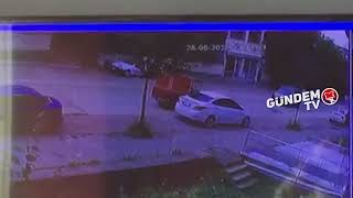 İşte Aktaş Mahallesi̇ndeki̇ Kazanin Kamera Görüntüleri̇