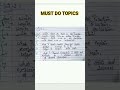 MUST DO TOPICS |  EVS  | BTech #ipu #btech #engineering