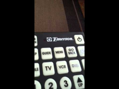 How To Program Emerson Remote Jumbo Remote