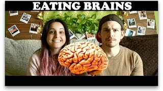 FOOD CHALLENGE in Spain - BRAINS (Cerebro)!