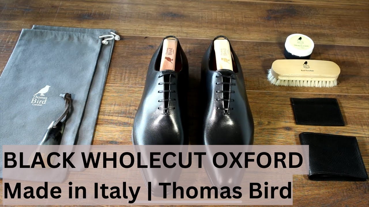 Styling Cap Toe Shoes, Thomas Bird