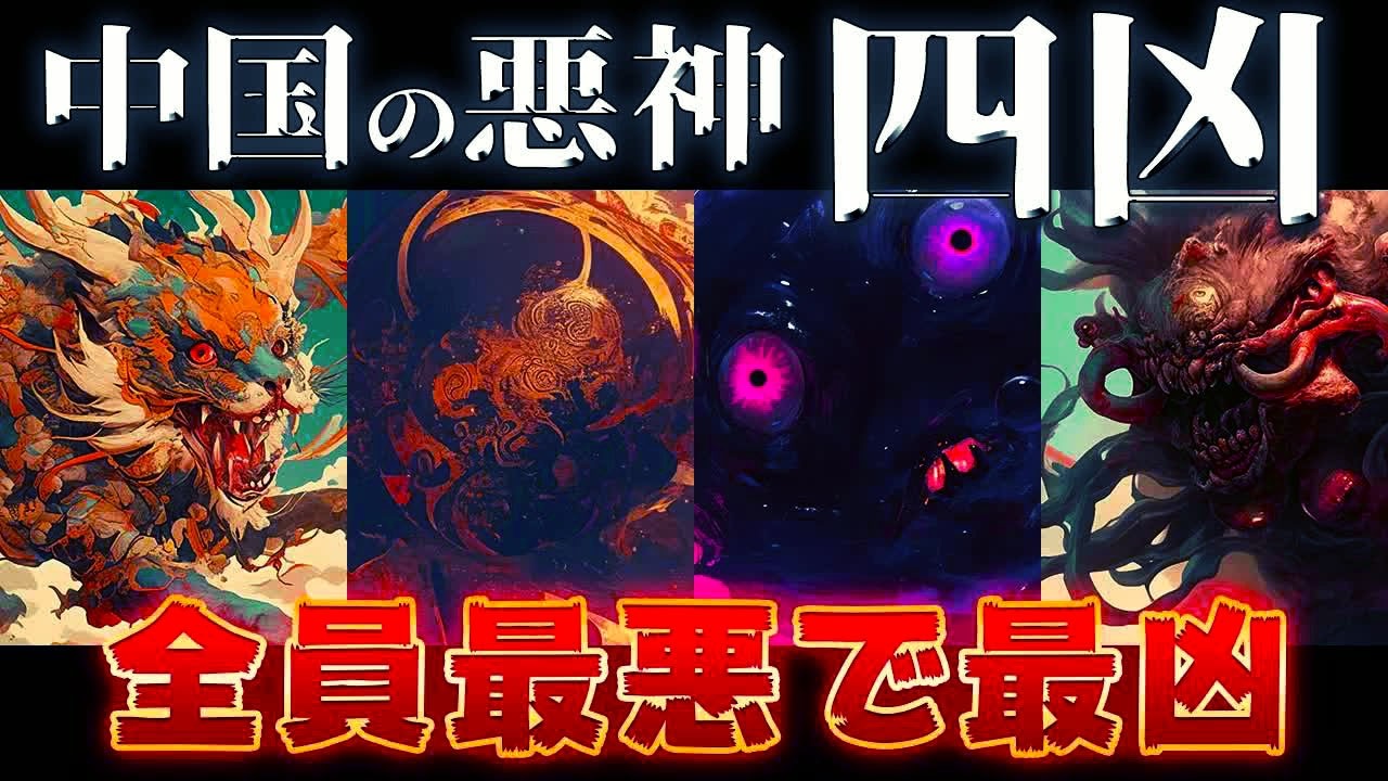 【ゆっくり解説】中国四凶は全員最悪で最凶