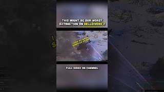 When You Bring Too Many Samples to The Extraction in Helldivers 2