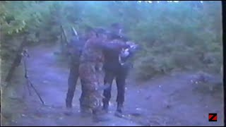 UÇK 1999 me bomba mortajash ndaj ushtrise serbe / KLA attacks Serbian army with mortar bombs, Kosova