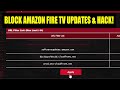 Block Amazon Fire TV Updates Via Router for Patched Exploit Hack