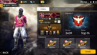 ROAD TO HEROIC | Season-7 ~Highlights \\FREE FIRE