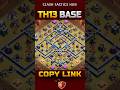 Powerful Th13 Anti 3-Star War Base! #shorts