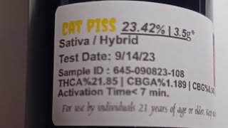 Cat Piss, Flame Train CBD (is it good?)