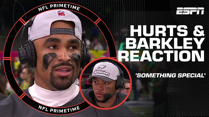 Jalen Hurts & Saquon Barkley reflect on the journey to a "special" Super Bowl win 🙌 | NFL PrimeTime