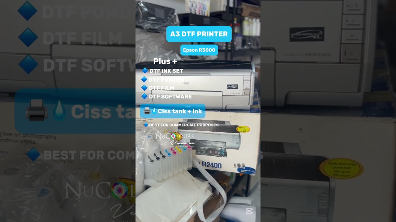 A3 Epson DTF Printer R2400