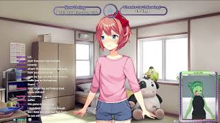 Froggo Plays Doki Doki Literature Club for first time! pt 2