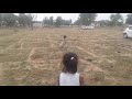 Chitrakshi  janvi jangid playing in the farm 1 july 2019