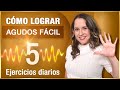 5 ejercicios diarios para los agudos