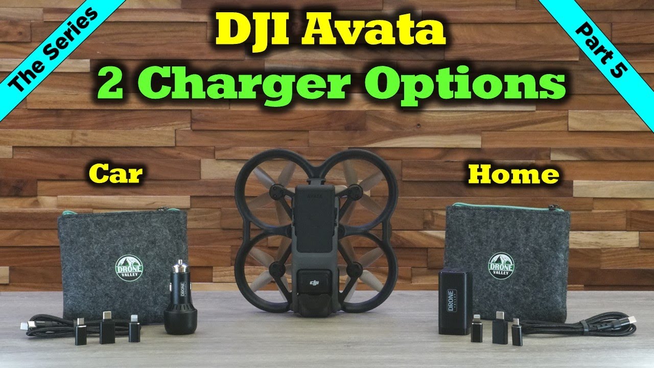 Batteries et chargeur du DJI Avata